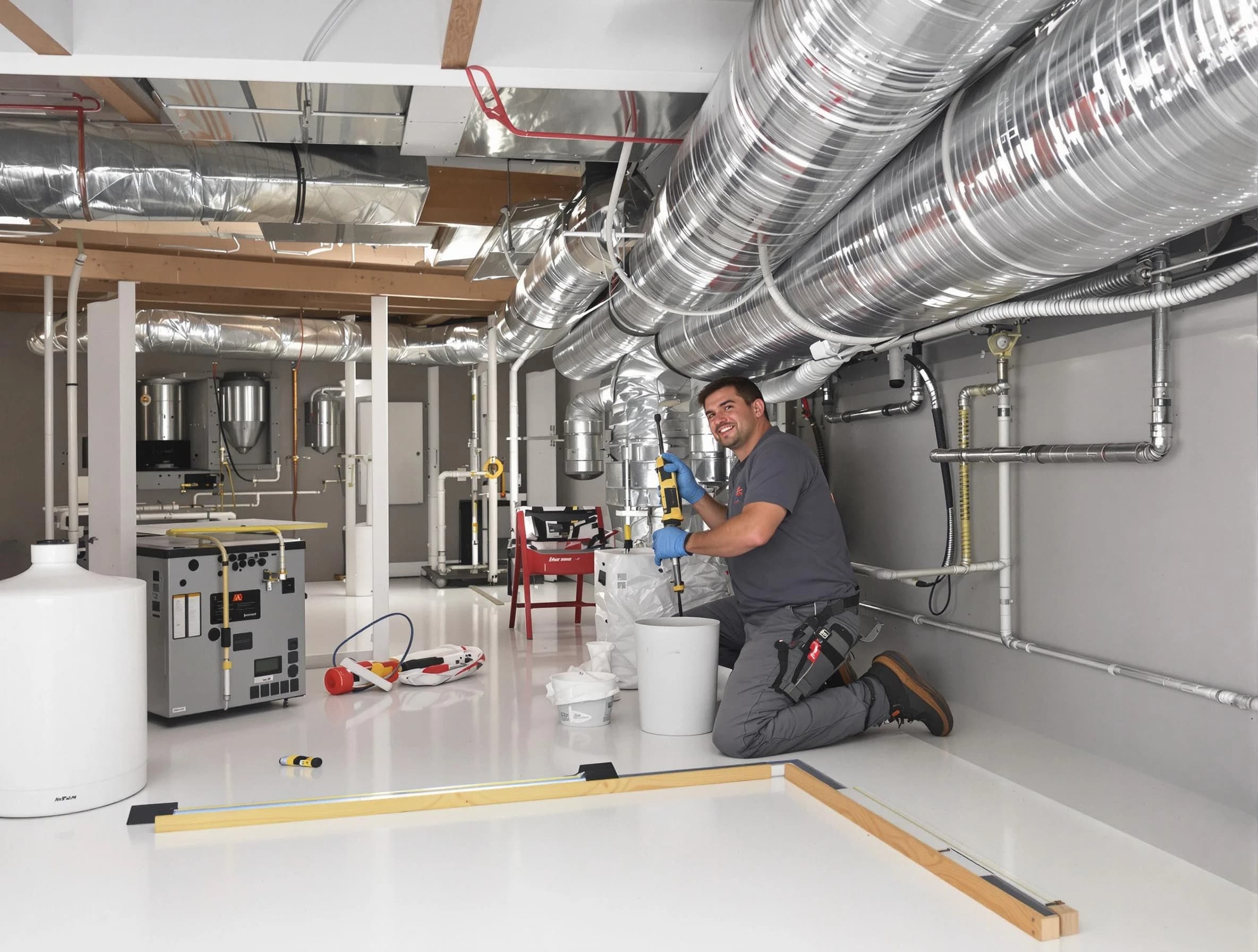 Professional duct sealing service by Somerville Air Duct Cleaning in Somerville
