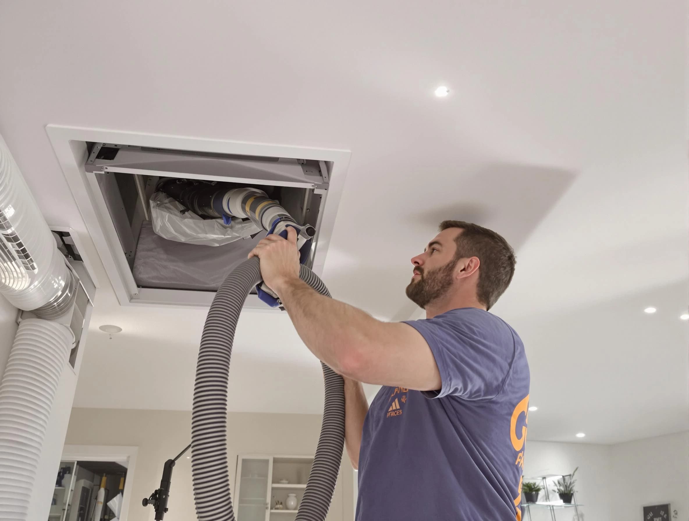 Precision indoor duct cleaning by Somerville Air Duct Cleaning in Somerville