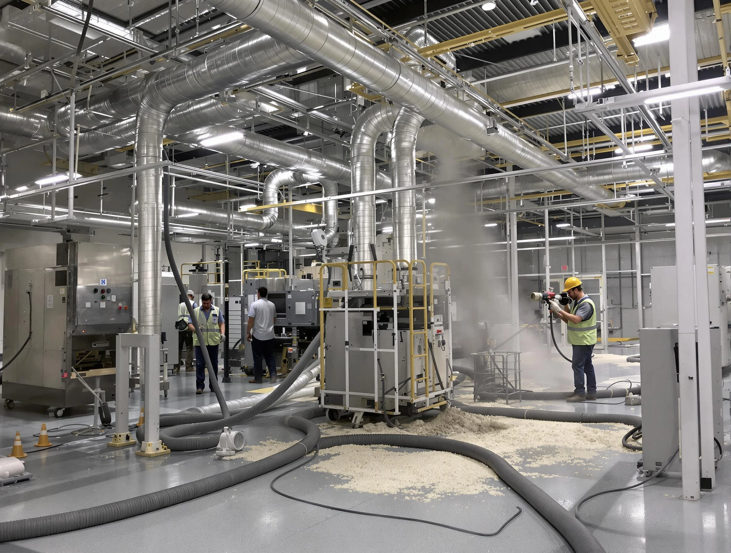 Heavy-duty industrial duct cleaning by Somerville Air Duct Cleaning in Somerville